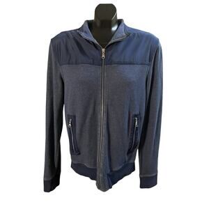 Banana Republic Blue Full Zip Track Jacket Men’s Medium
